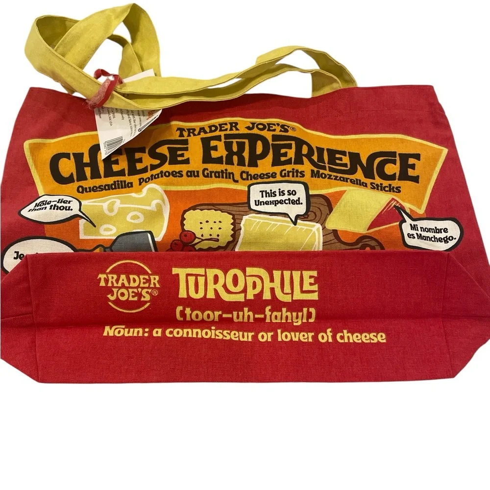 Trader Joe’s Cheese Experience Reusable Tote Bag